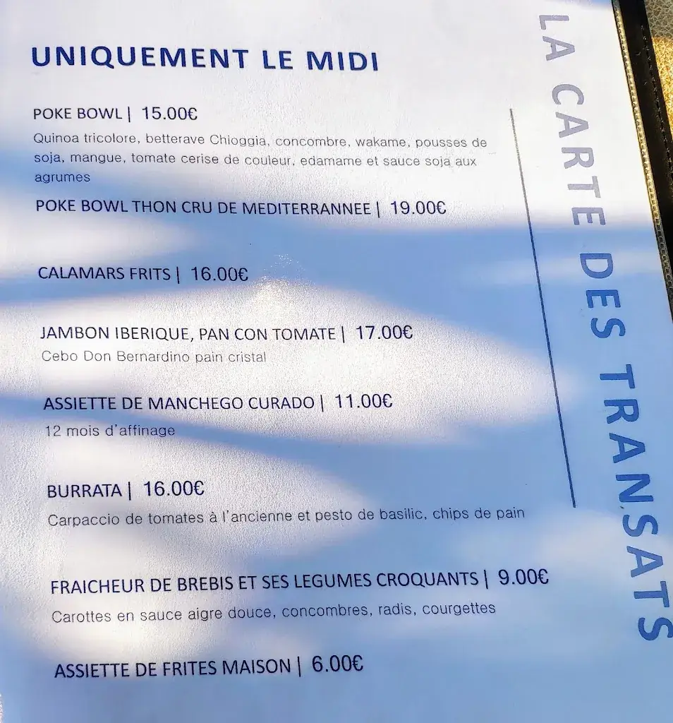 Menu_La Perla Plage_Barcarès_image_4