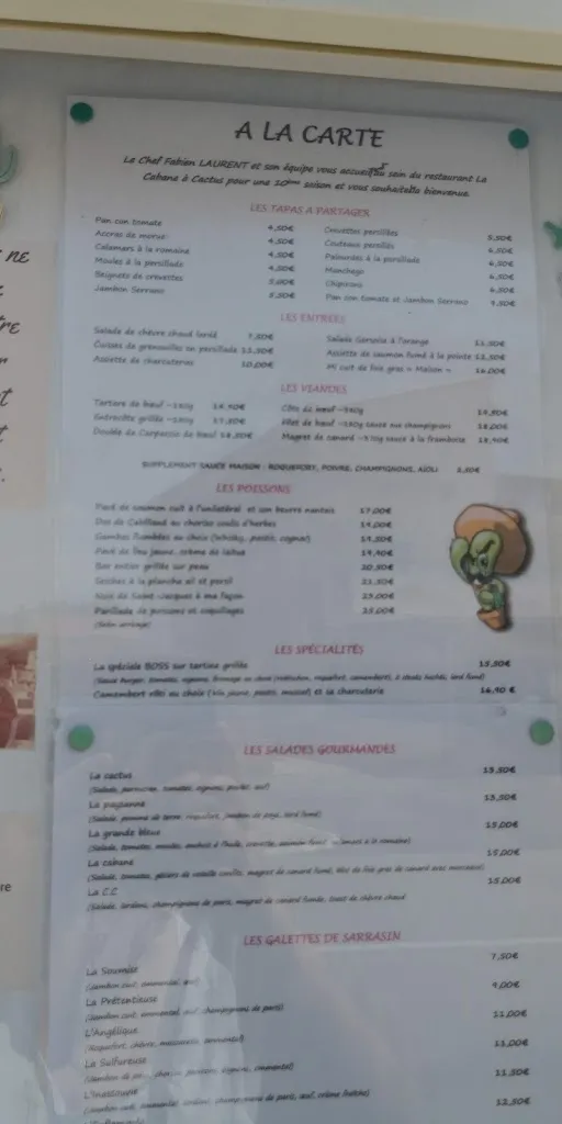 Menu_La Cabane A Cactus_Barcarès_image_2