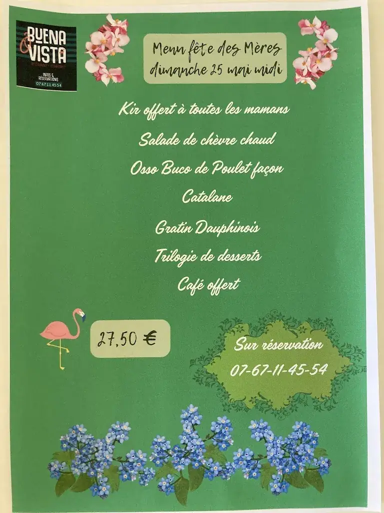 Menu_Õ Buena Vista Restaurant Coudalère_Barcarès_image_2