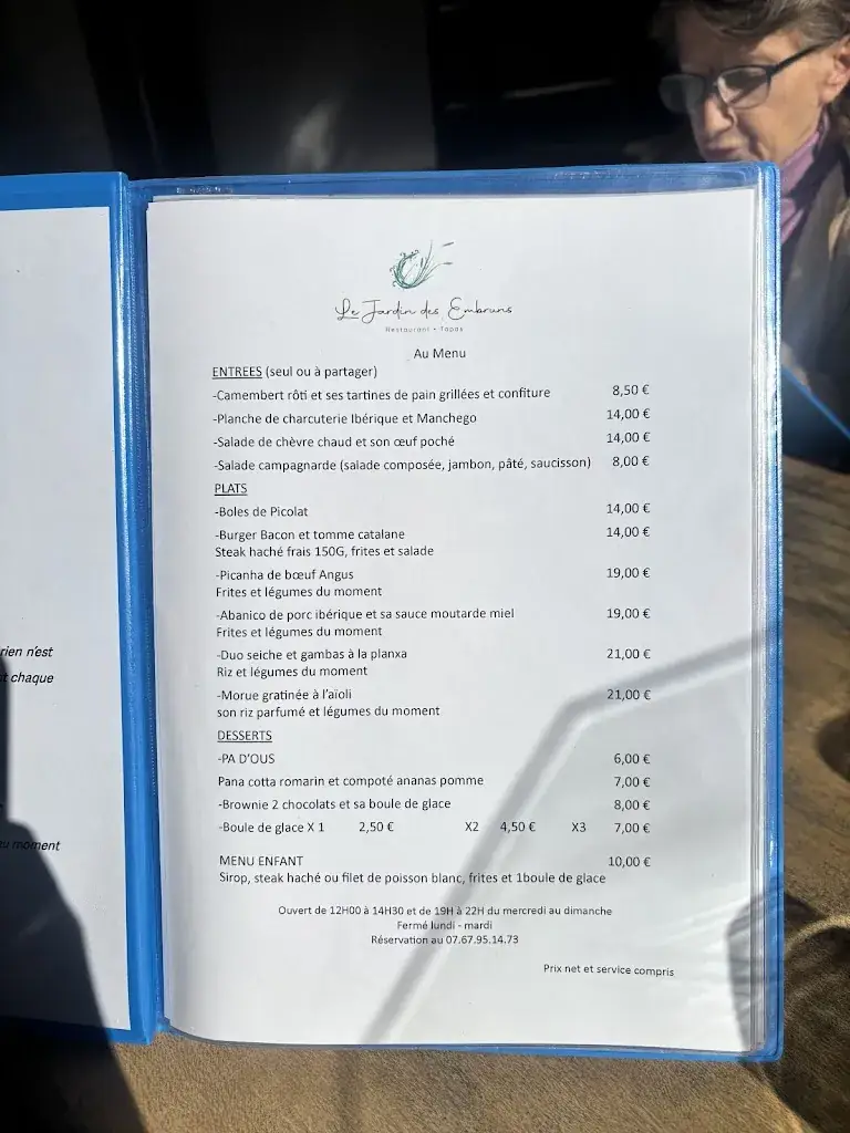Menu_Le Jardin des Embruns_Barcarès_image_2