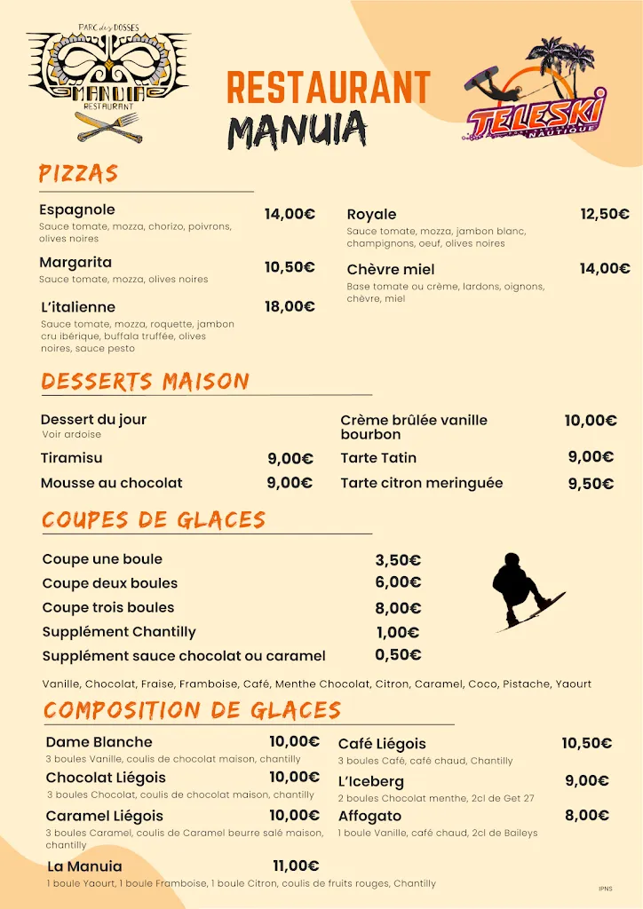 Menu_Restaurant Le Manuia Port Barcares - Paillote - Bar_Barcarès_image_1