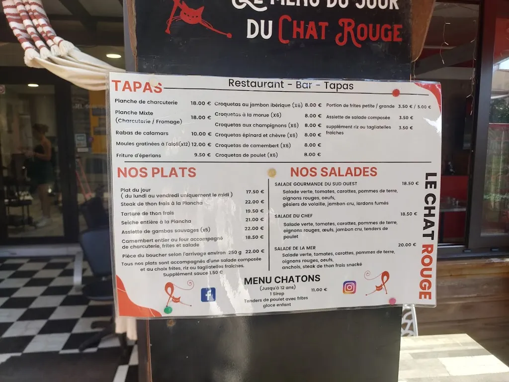 Menu_Le chat rouge_Barcarès_image_1