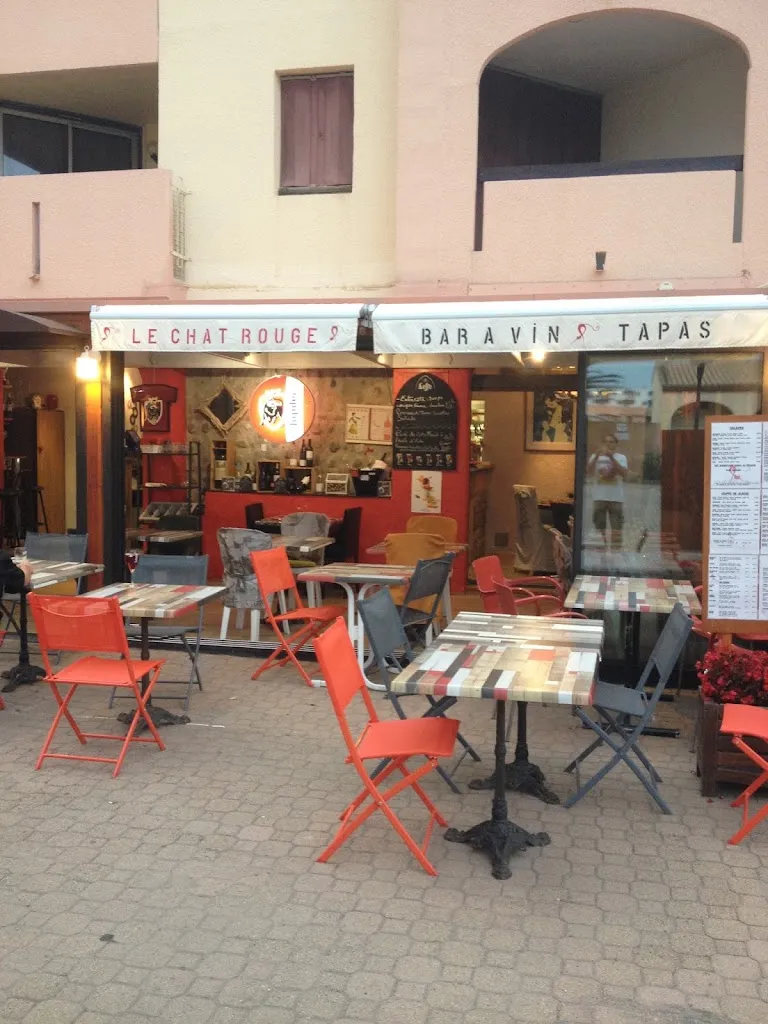 Le chat rouge restaurant in Barcarès