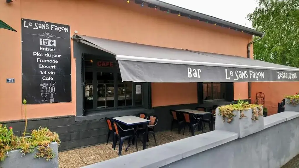 Le Sans Facon restaurant in Mably