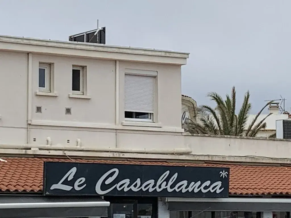 Le Casablanca restaurant in Barcarès