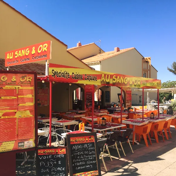 Au Sang & OR 66420 LE BARCARES restaurant in Barcarès