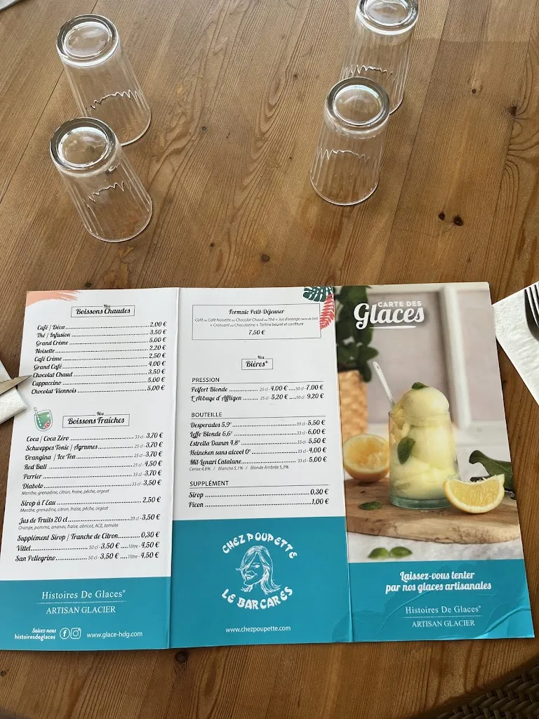 Chez Poupette restaurant in Barcarès