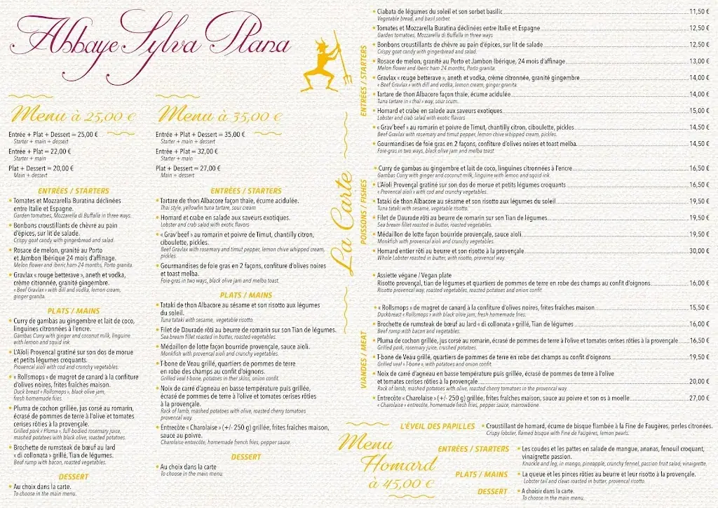Menu_Abbaye Sylva Plana CAVEAU ET RESTAURANT_Laurens_image_1