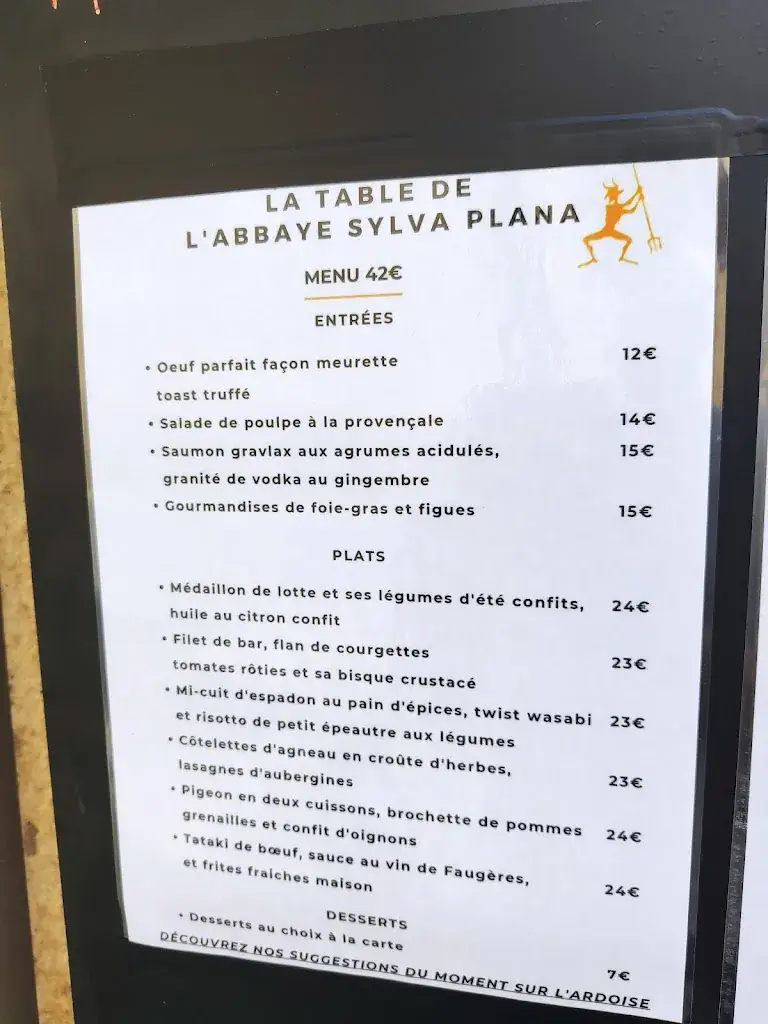 Menu_Abbaye Sylva Plana CAVEAU ET RESTAURANT_Laurens_image_4