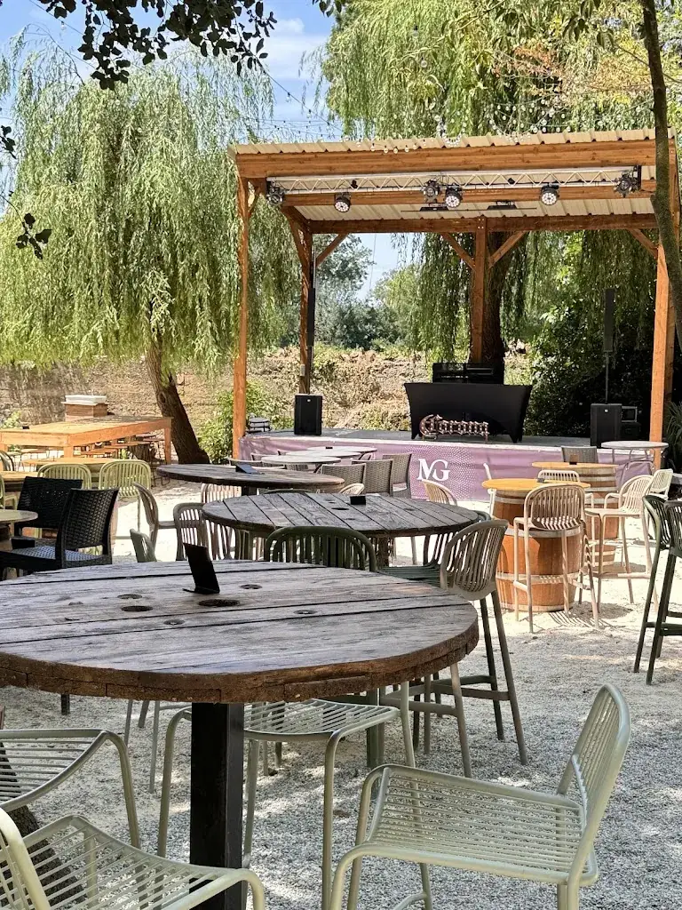Mas Galon restaurant in Pouget