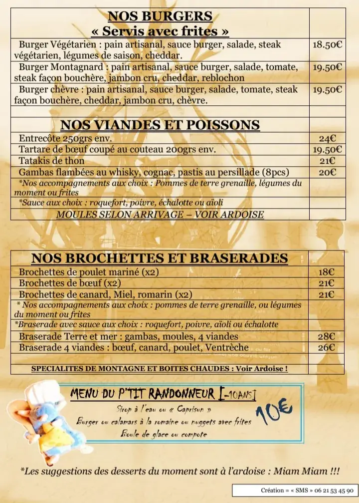 Menu_AU P'TIT CHALET_Soler_image_1