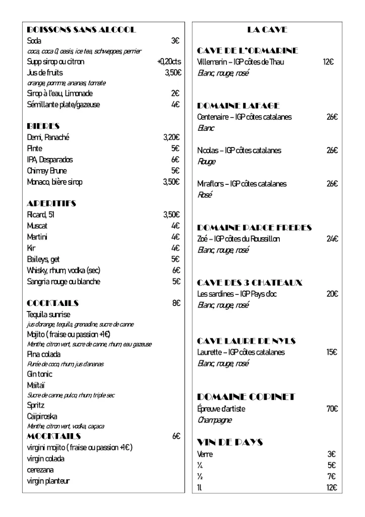 Menu_La Casa du Lac_Soler_image_1