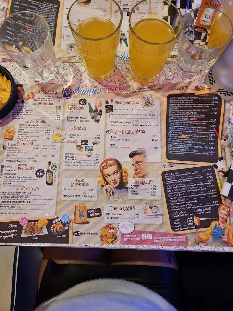 Menu_Restaurant Samy's Diner Albi_Sequestre_immagine_1