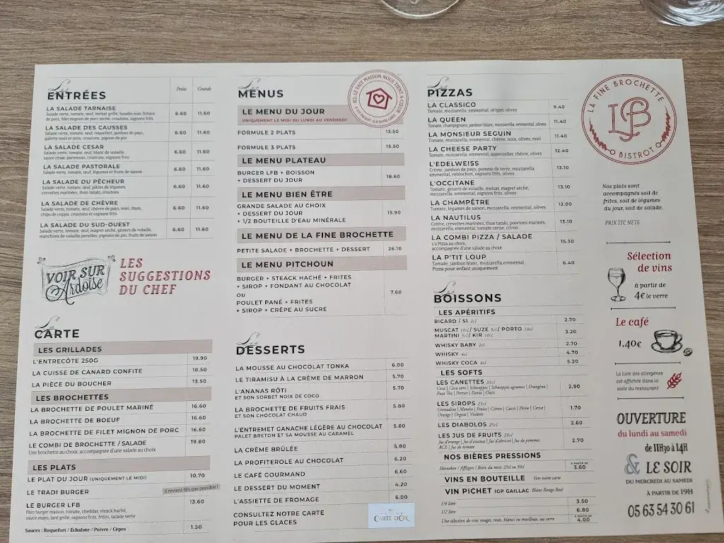 Menu_La Fine Brochette_Albi_immagine_1