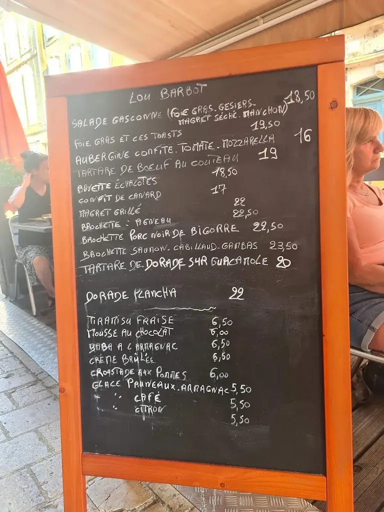 Menu_Lou barbot_Lectoure_image_2