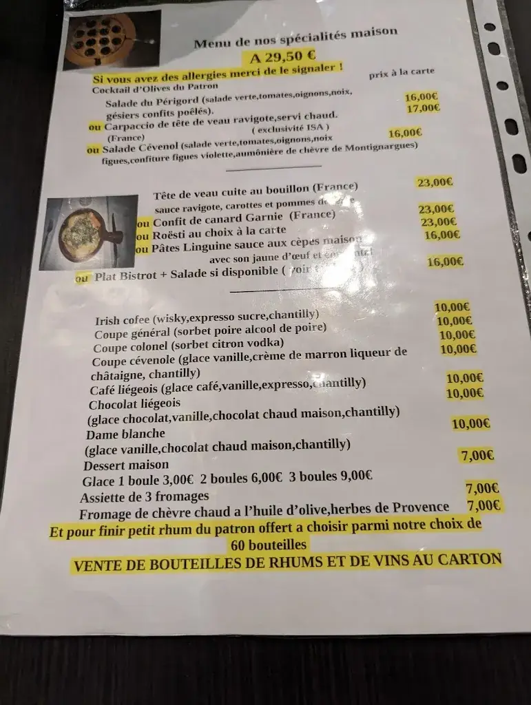 Menu_Restaurant le FALEMYO_Lédignan_image_4