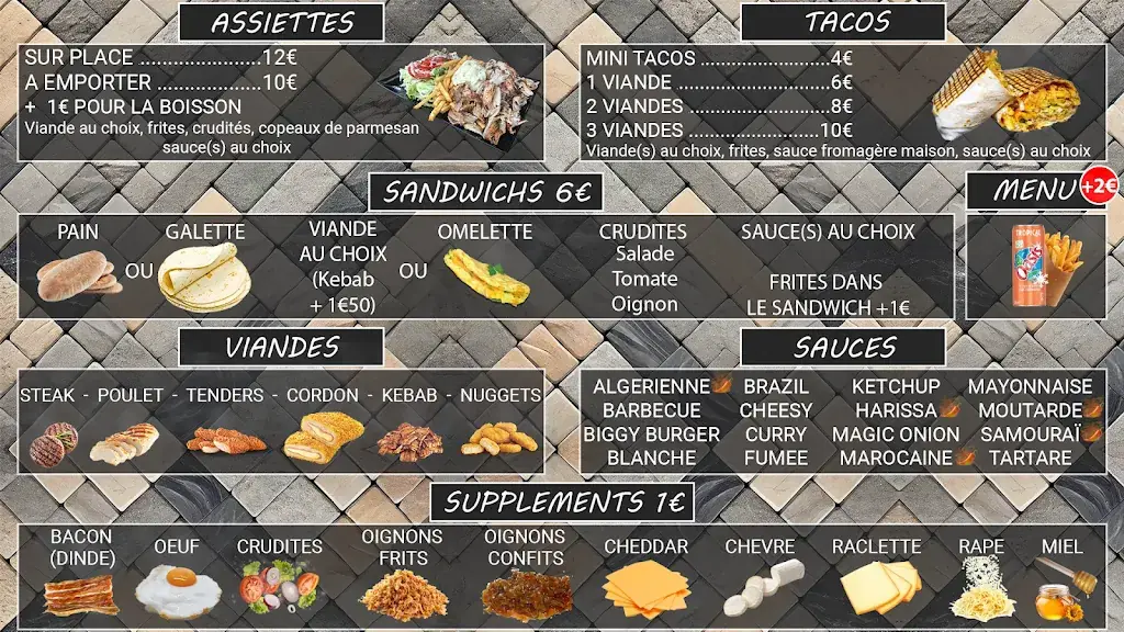 Menu_FoodTacosBurger & Kebab - FTB&K_Lédignan_image_1