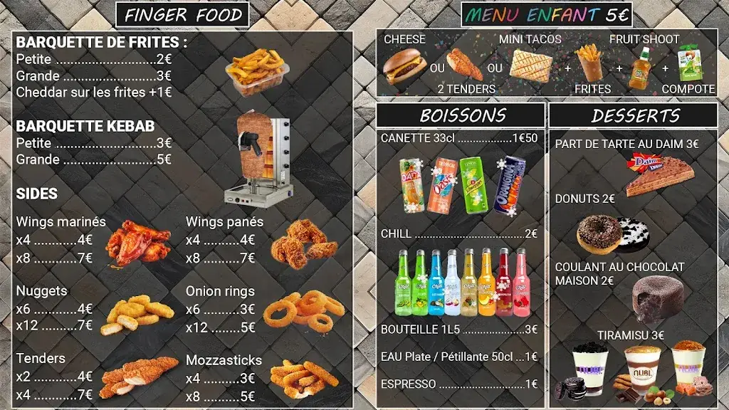 Menu_FoodTacosBurger & Kebab - FTB&K_Lédignan_image_3