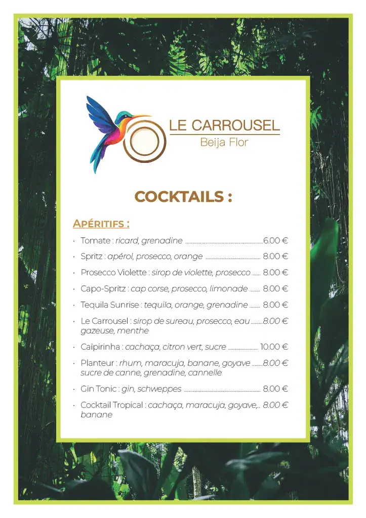 Menu_Le Carrousel/Assoc Beija-Flor_Collonges-sous-Salève_image_1
