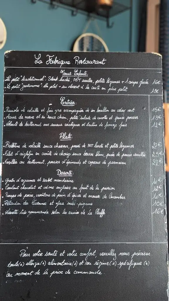 Menu_La Fabrique Restaurant_Grau-du-Roi_image_1
