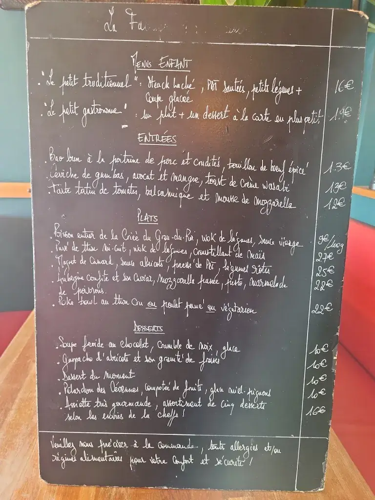 Menu_La Fabrique Restaurant_Grau-du-Roi_image_3