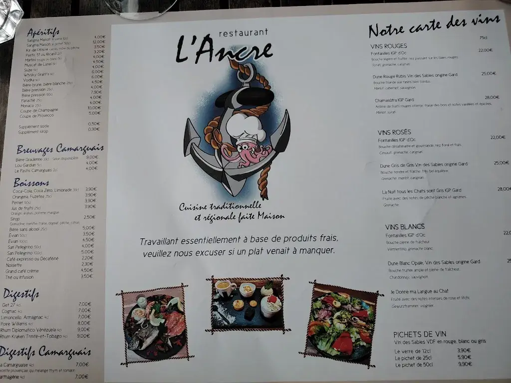 Menu_L'Ancre_Grau-du-Roi_image_3