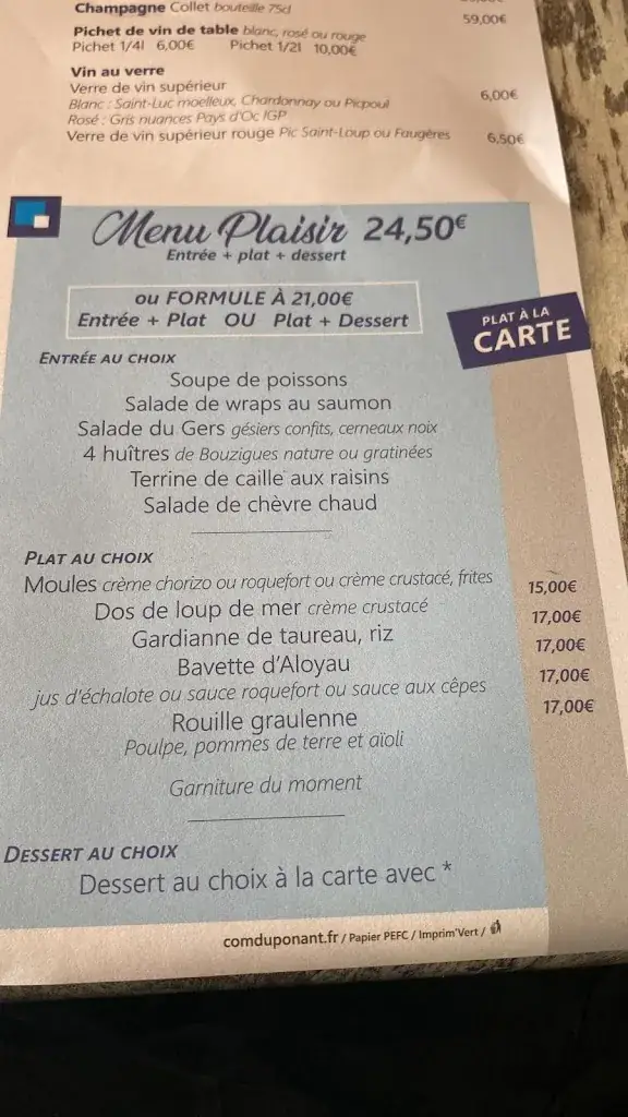 Menu_Le carré soft_Grau-du-Roi_immagine_2