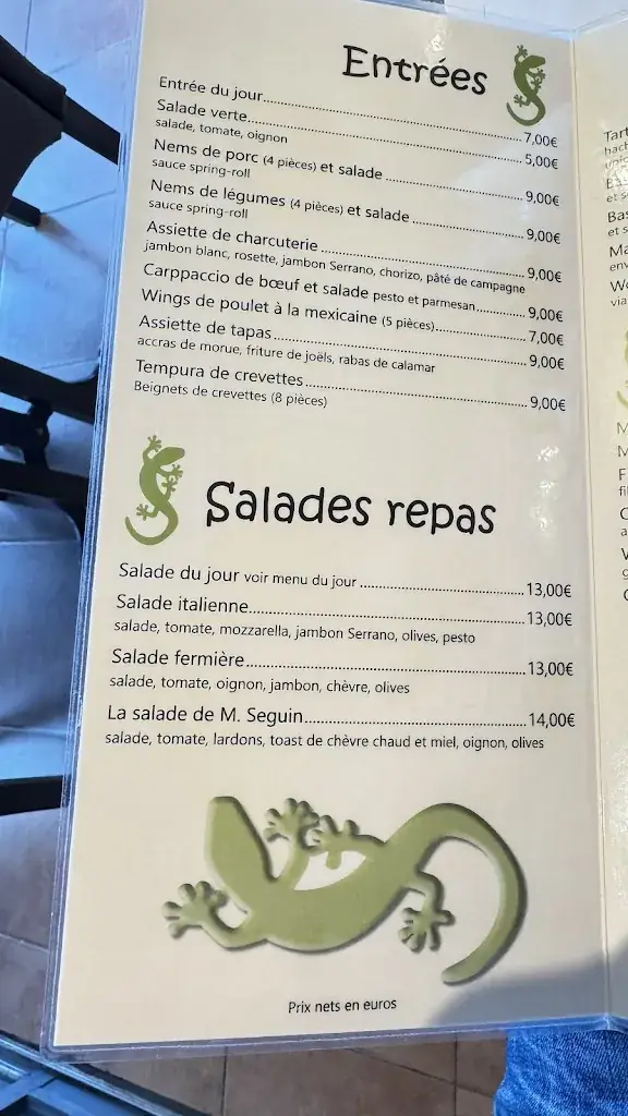 Menu_La Salamandre_Grau-du-Roi_image_1