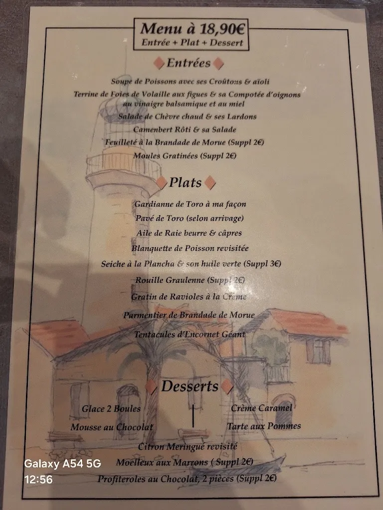 Menu_Restaurant L'Insolit...._Grau-du-Roi_image_2