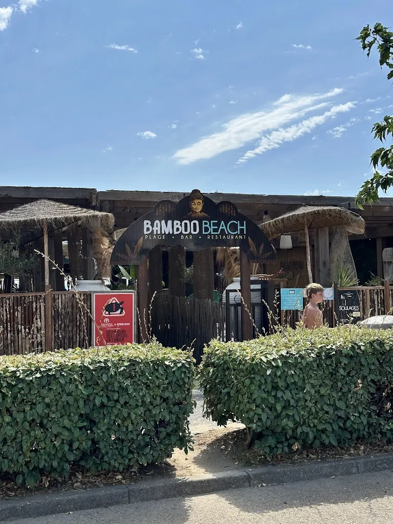Bamboo Beach restaurant in Grau-du-Roi