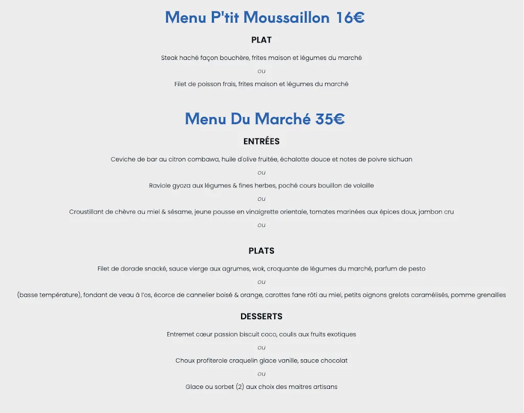 Menu_Restaurant du Port - Grau-du-Roi_Grau-du-Roi_image_2