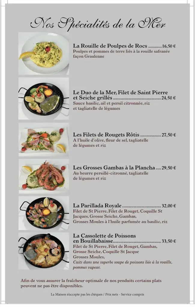 Menu_Le Bistrot Du Port SARL_Grau-du-Roi_image_1