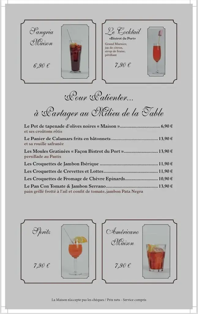 Menu_Le Bistrot Du Port SARL_Grau-du-Roi_image_2