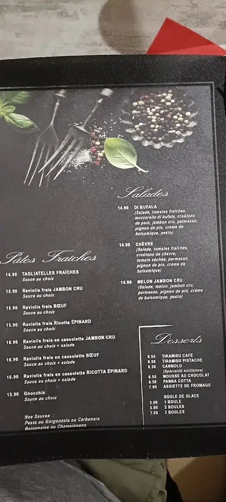 Menu_Casa di Maria_Grau-du-Roi_image_1