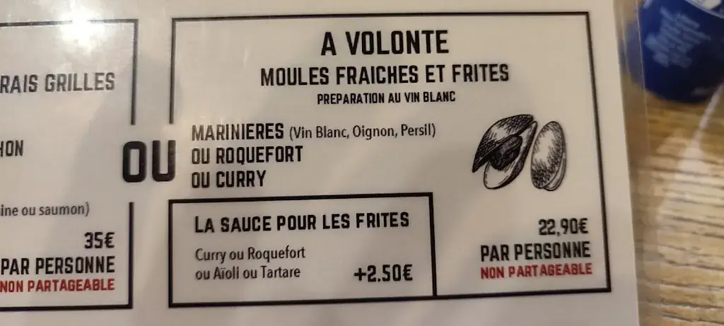 Menu_O' Grau Sel, restaurant de poissons, Terrasse Non Fumeur_Grau-du-Roi_image_4