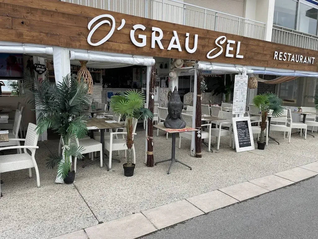 O' Grau Sel, restaurant de poissons, Terrasse Non Fumeur Restaurant in Grau-du-Roi