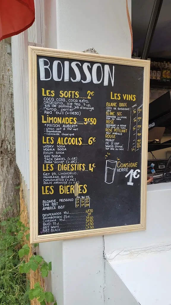 Menu_La Fouguette - guinguette éphémère_Lévignac_image_4