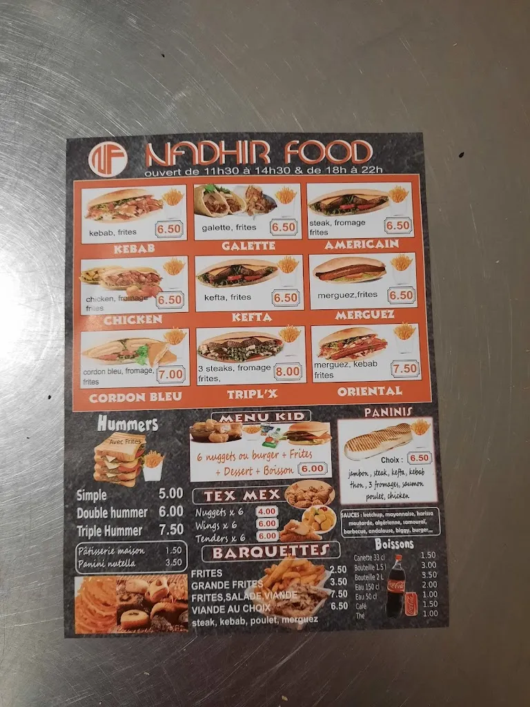 Menu_Nadhir food_Maringues_image_1