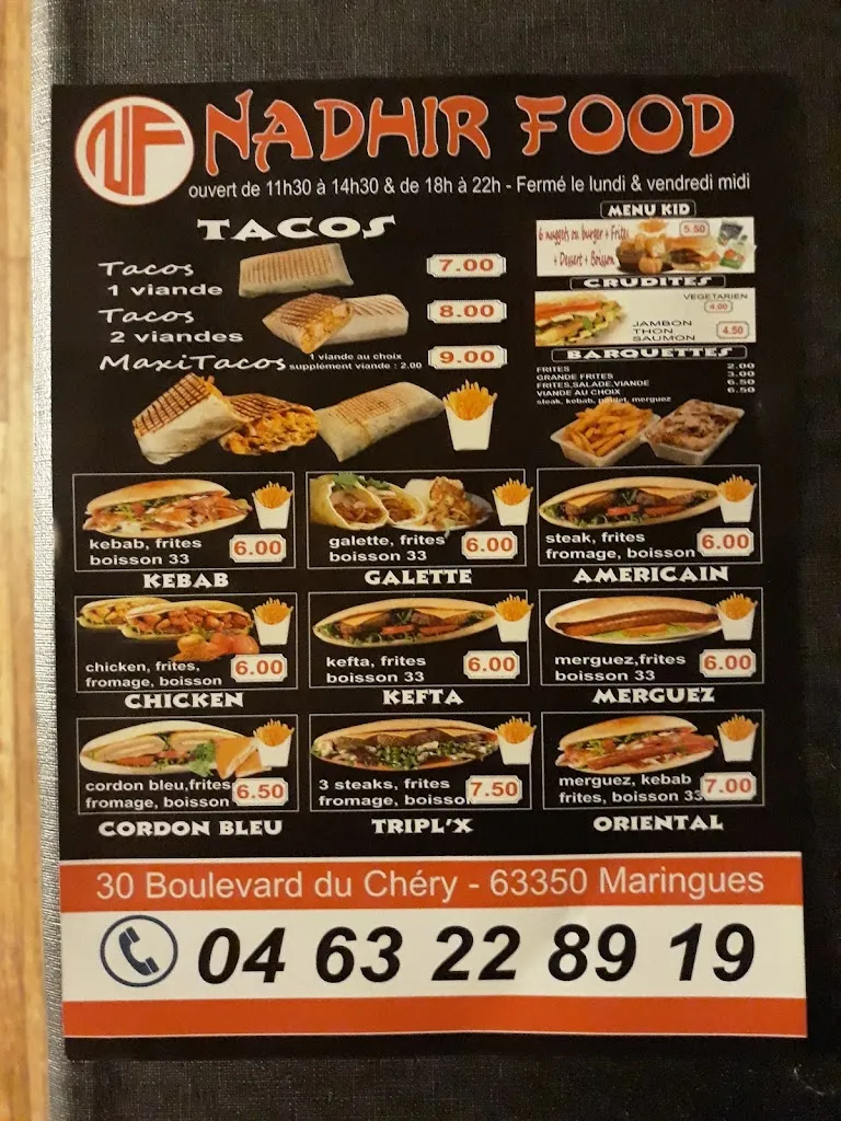 Menu_Nadhir food_Maringues_image_2