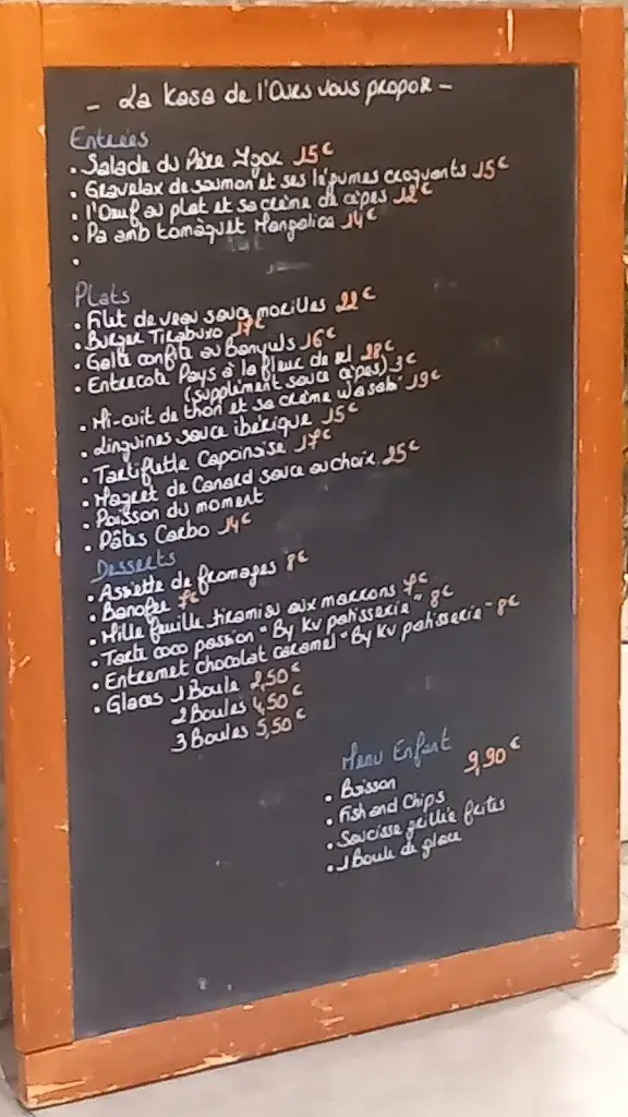 Menu_Kasa de l'Ours La_Angles_immagine_3