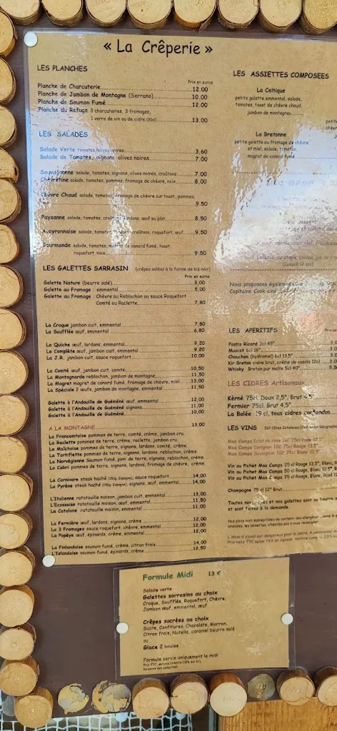 Menu_Crêperie Plein Soleil Sarl Pyrenne Alain et Valérie_Angles_image_3