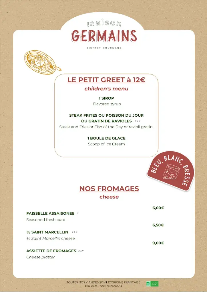 Menu_Restaurant Maison Germains_Massieux_image_4