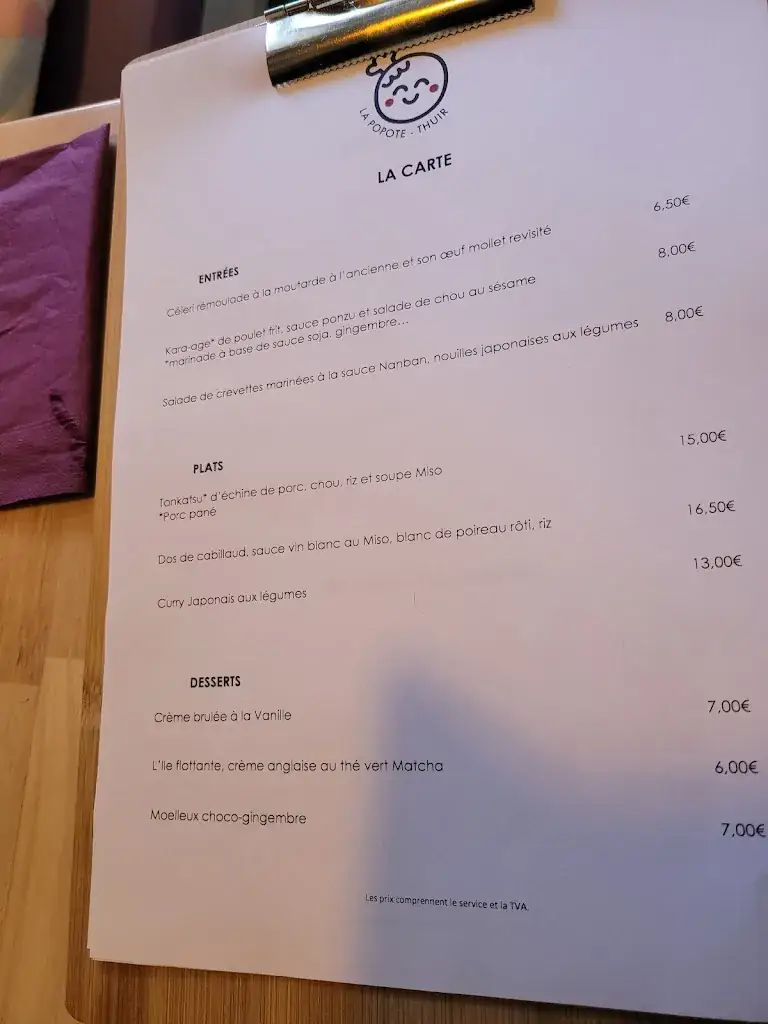 Menu_La Popote_Thuir_image_3