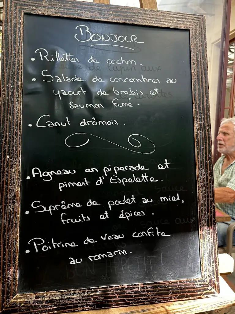 Menü_Les Aubergistes_Marsanne_Bild_3