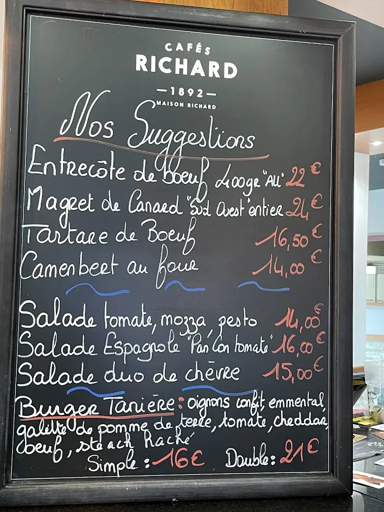 Menu_La Tanière_Lombez_image_1