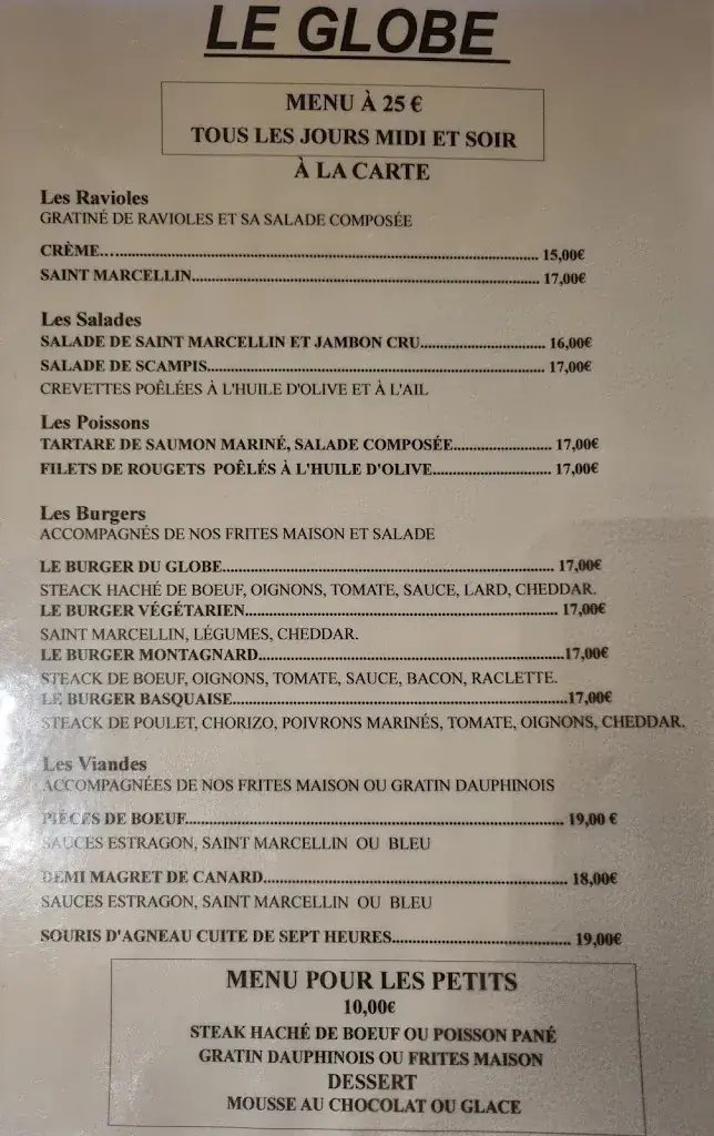 Menu_Le Globe_Marsanne_image_1