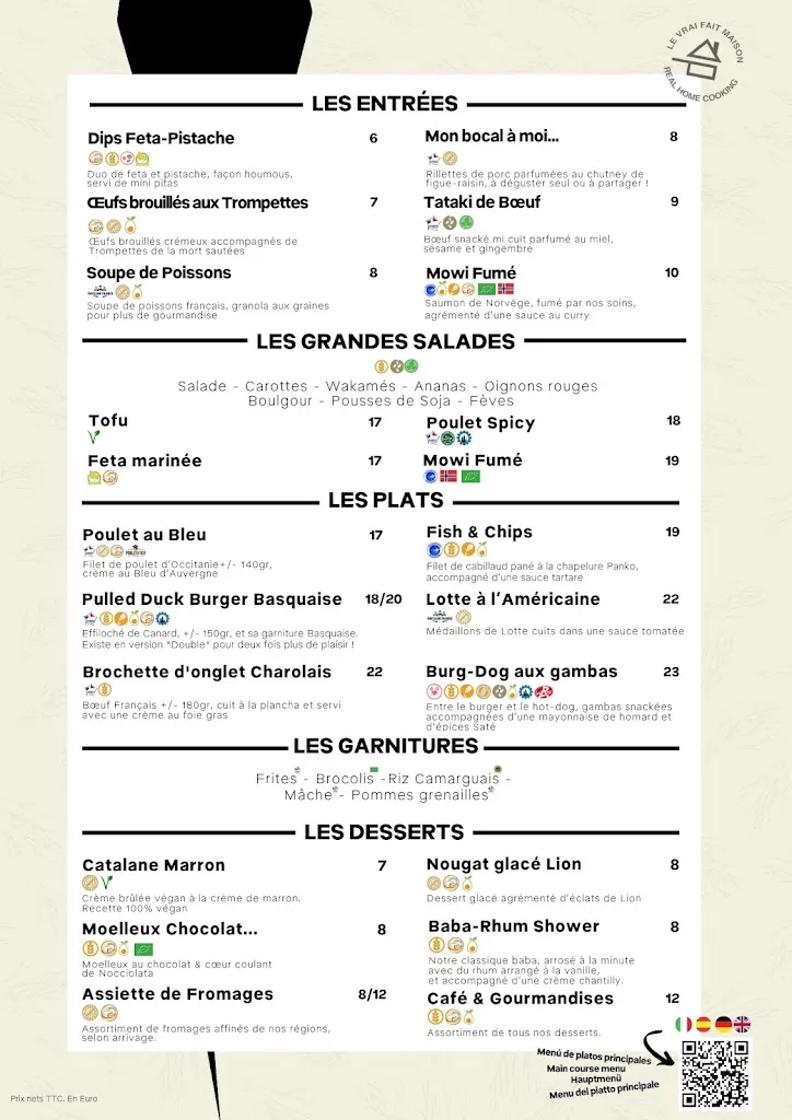 Menu_Restaurant - Bar LE MOOD_Lunel_image_1