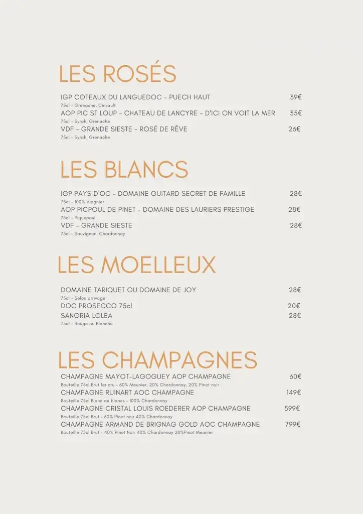 Menu_LA CANTINE A MAMIE - Restaurant - Bar - LUNEL_Lunel_image_4