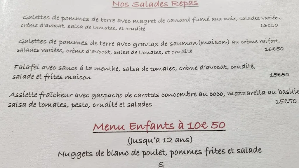 Menu_Restaurant Le Grand Minuscule_Lodève_immagine_1