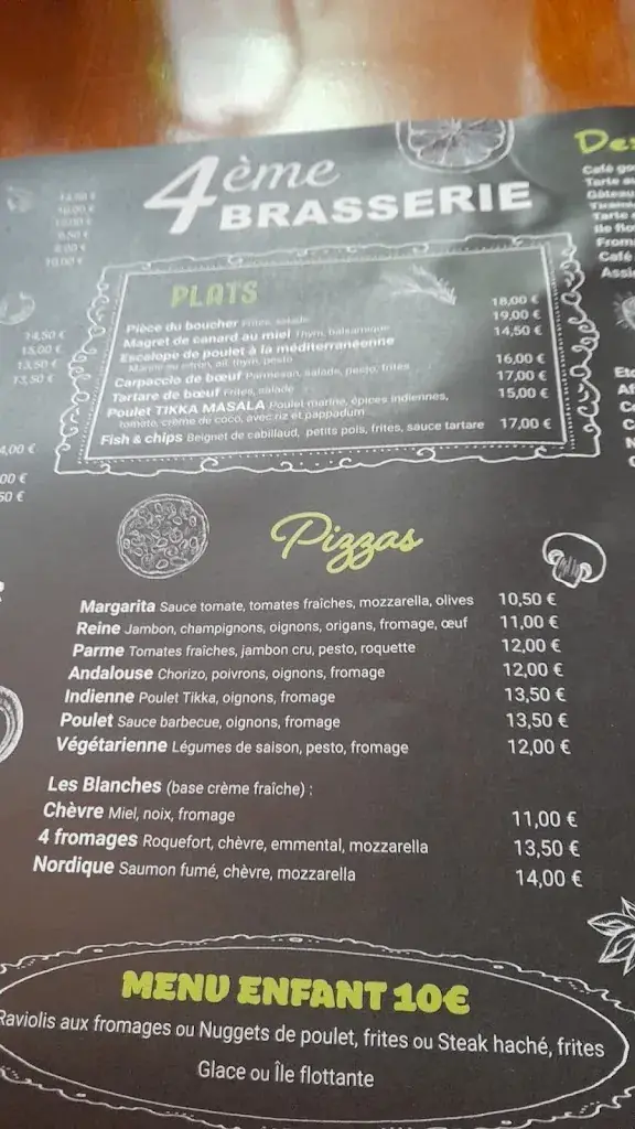 Menu_4ème Brasserie_Lodève_image_3